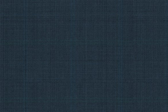 Dormeuil Fabric Green Check 100% Wool (Ref-164036)