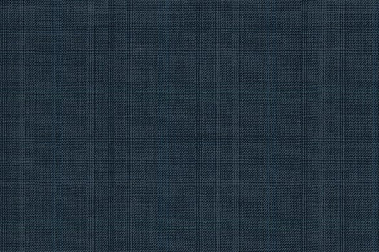 Dormeuil Fabric Green Check 100% Wool (Ref-164036)
