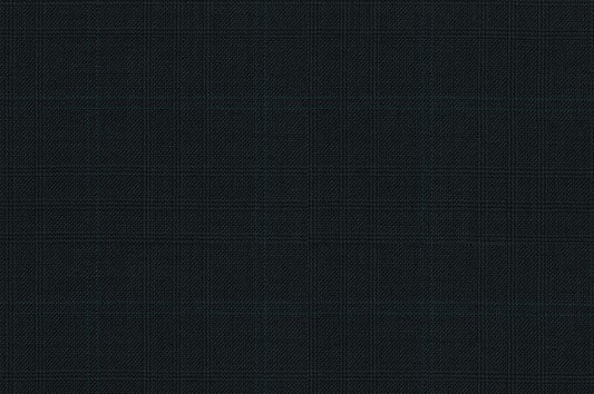 Dormeuil Fabric Green Check 100% Wool (Ref-164037)