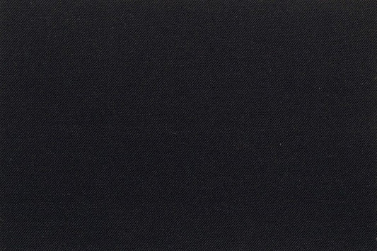 Dormeuil Fabric Black Plain 100% Wool (Ref-180001)