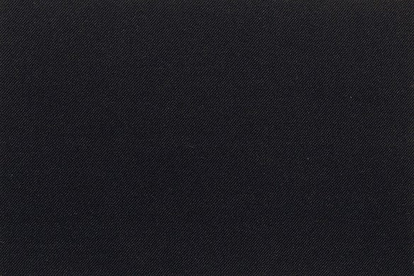 Dormeuil Fabric Black Plain 100% Wool (Ref-180001)