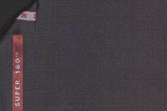 Dormeuil Fabric Grey Semi Plain 100% Wool (Ref-180231)