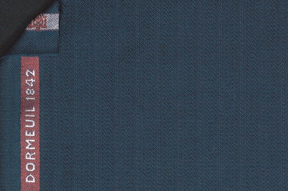 Dormeuil Fabric Green Stripe 100% Wool (Ref-180584)