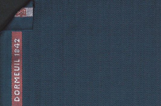 Dormeuil Fabric Green Stripe 100% Wool (Ref-180584)