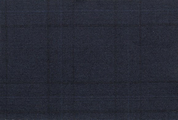 Dormeuil Fabric Navy Check 100% Wool (Ref-180589)