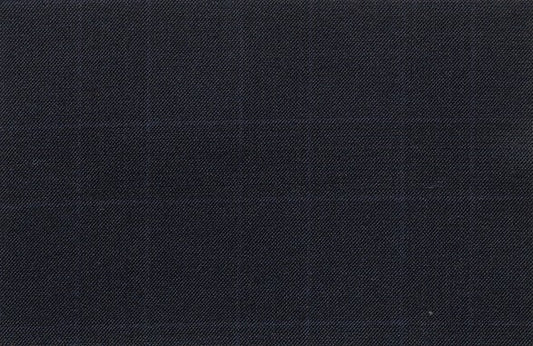 Dormeuil Fabric Navy Check 100% Wool (Ref-180594)