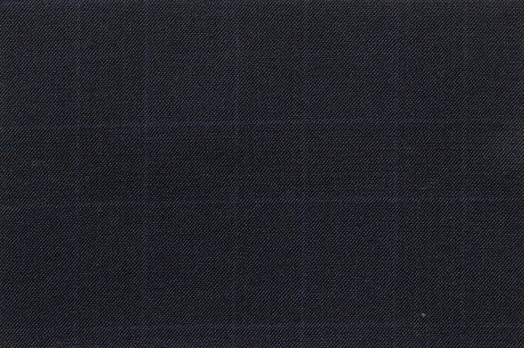 Dormeuil Fabric Navy Check 100% Wool (Ref-180594)