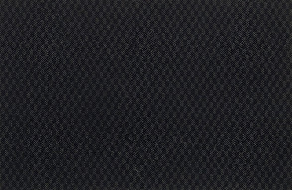 Dormeuil Fabric Black Semi Plain 100% Wool (Ref-180598)