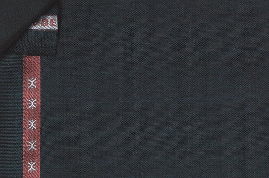 Dormeuil Fabric Green Check 100% Wool (Ref-180607)