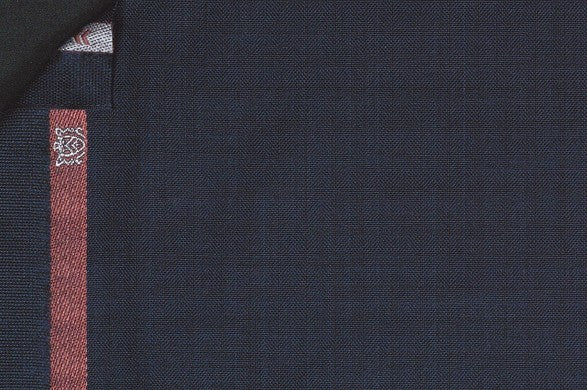 Dormeuil Fabric Blue Check 100% Wool (Ref-180608)