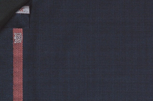 Dormeuil Fabric Blue Check 100% Wool (Ref-180608)