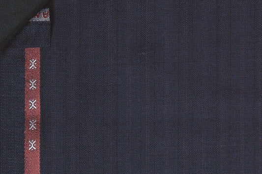 Dormeuil Fabric Navy Stripe 100% Wool (Ref-180611)