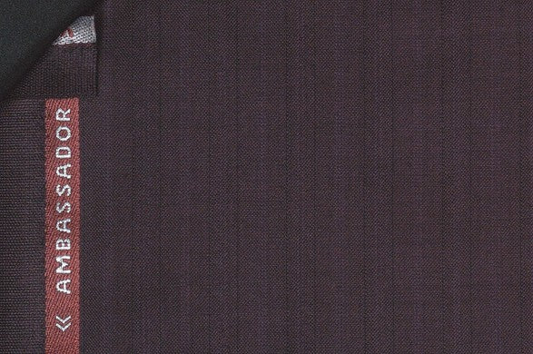 Dormeuil Fabric Purple Stripe 100% Wool (Ref-180613)