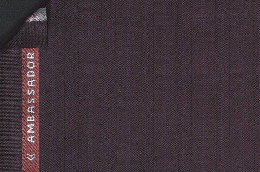 Dormeuil Fabric Purple Stripe 100% Wool (Ref-180613)