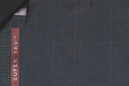 Dormeuil Fabric Green Check 100% Wool (Ref-180614)
