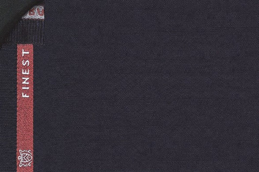 Dormeuil Fabric Navy Check 100% Wool (Ref-180615)