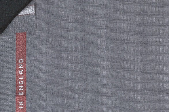 Dormeuil Fabric Grey Check 87% Wool 11% Silk 2% Linen (Ref-180620)