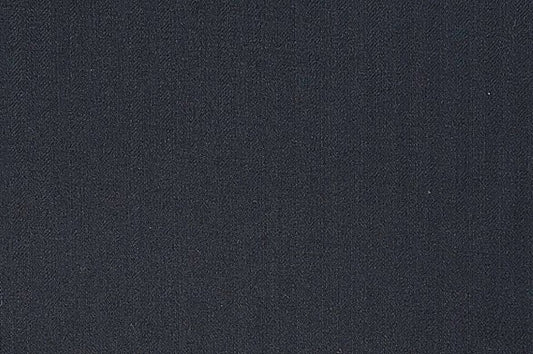 Dormeuil Fabric Navy Herringbone 80% Wool 8% Silk 6% Lama Pacos 6% Cashmere (Ref-182304)