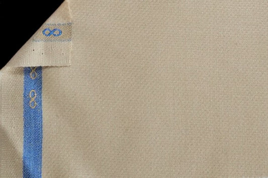 Dormeuil Fabric Beige Plain 65% Wool 15% Silk 10% Lama Pacos 10% Cashmere (Ref-182405)