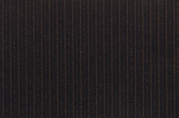 Dormeuil Fabric Brown Stripe 100% Wool (Ref-184004)