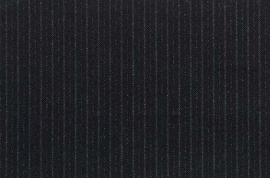 Dormeuil Fabric Green Stripe 100% Wool (Ref-184005)