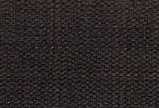 Dormeuil Fabric Brown Check 100% Wool (Ref-184008)