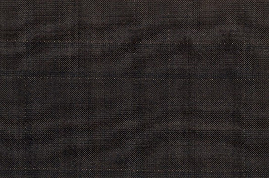 Dormeuil Fabric Brown Check 100% Wool (Ref-184008)