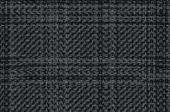 Dormeuil Fabric Grey Check 100% Wool (Ref-200204)