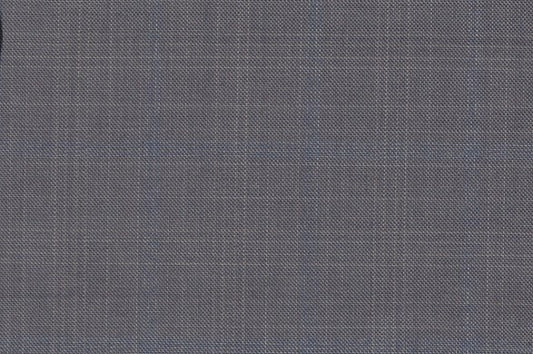 Dormeuil Fabric Grey Check 100% Wool (Ref-200207)
