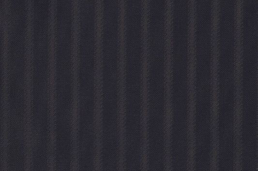 Dormeuil Fabric Black Stripe 100% Wool (Ref-200222)