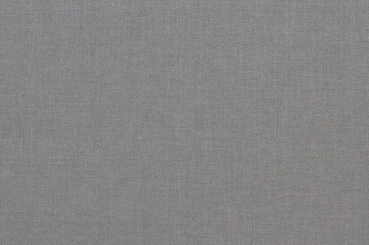 Dormeuil Fabric Grey Plain 100% Wool (Ref-200224)