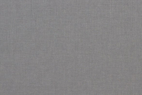 Dormeuil Fabric Grey Plain 100% Wool (Ref-200224)