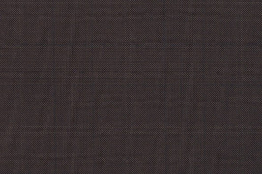 Dormeuil Fabric Brown Check 100% Wool (Ref-200232)