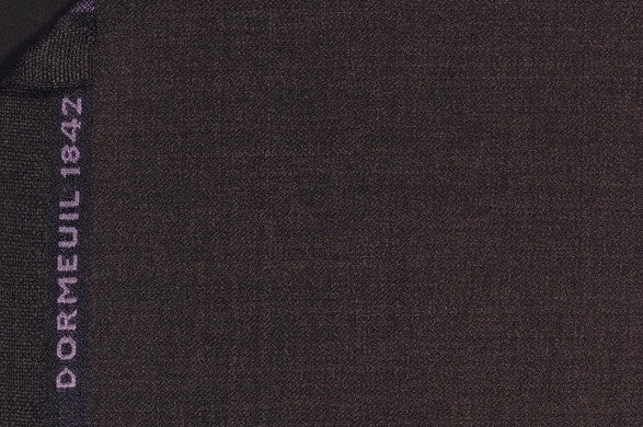 Dormeuil Fabric Grey Plain 100% Wool (Ref-202002)