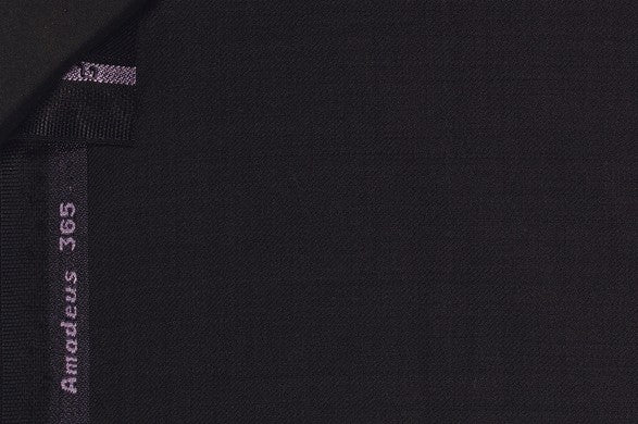 Dormeuil Fabric Navy Plain 100% Wool (Ref-202005)