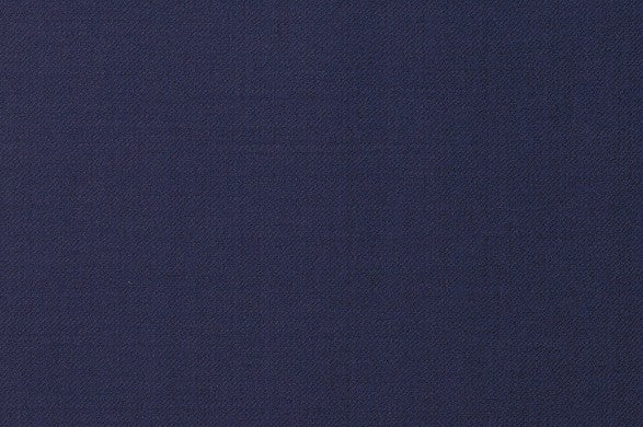 Dormeuil Fabric Blue Plain 100% Wool (Ref-202007)