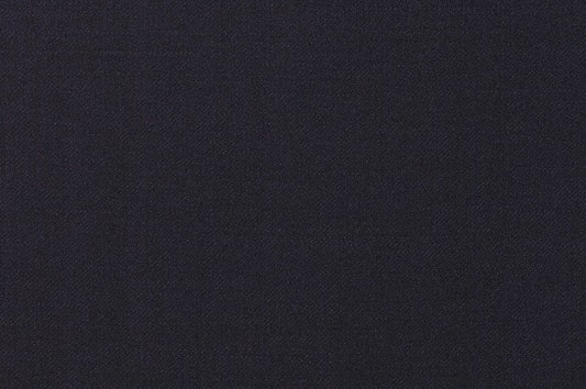 Dormeuil Fabric Navy Plain 100% Wool (Ref-202010)
