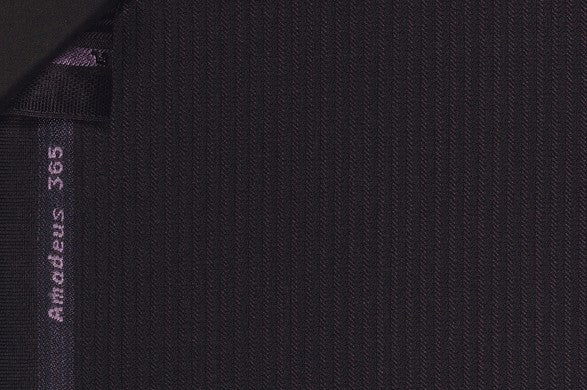Dormeuil Fabric Navy Herringbone 100% Wool (Ref-202022)