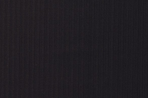 Dormeuil Fabric Black Stripe 100% Wool (Ref-202103)