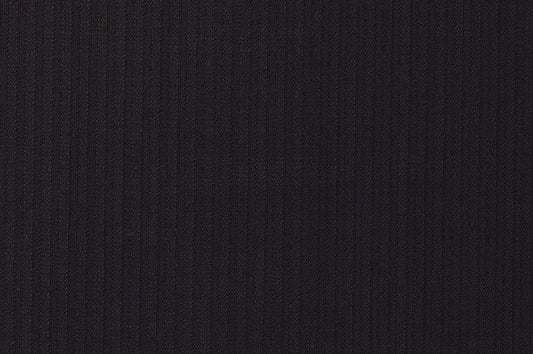 Dormeuil Fabric Black Stripe 100% Wool (Ref-202103)