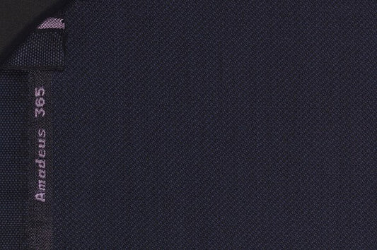 Dormeuil Fabric Navy Plain 100% Wool (Ref-202242)