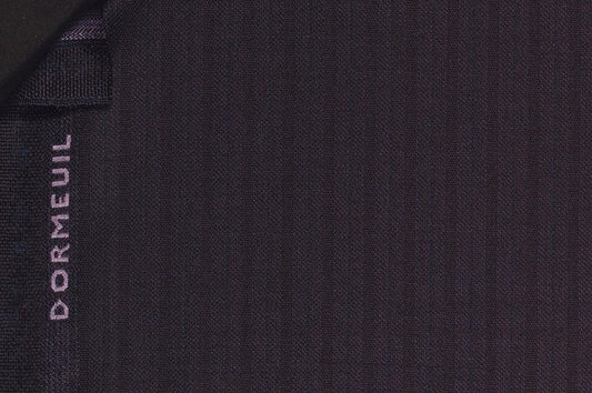 Dormeuil Fabric Navy Stripe 100% Wool (Ref-202348)