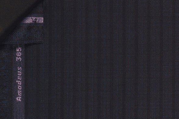 Dormeuil Fabric Green Stripe 100% Wool (Ref-202349)