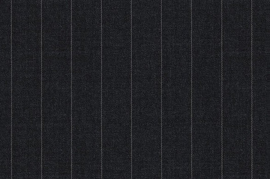 Dormeuil Fabric Grey Stripe 100% Wool (Ref-202363)