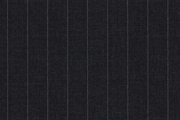 Dormeuil Fabric Grey Stripe 100% Wool (Ref-202363)