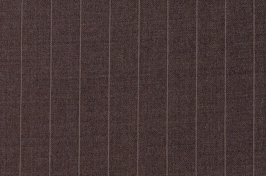 Dormeuil Fabric Grey Stripe 100% Wool (Ref-202363)