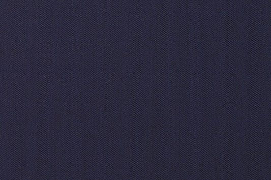 Dormeuil Fabric Blue Herringbone 100% Wool (Ref-202375)
