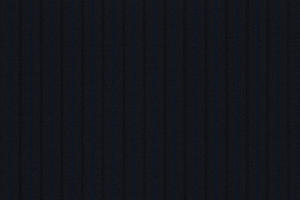 Dormeuil Fabric Navy Stripe 100% Wool (Ref-202399)