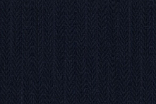 Dormeuil Fabric Blue Herringbone 100% Wool (Ref-202432)