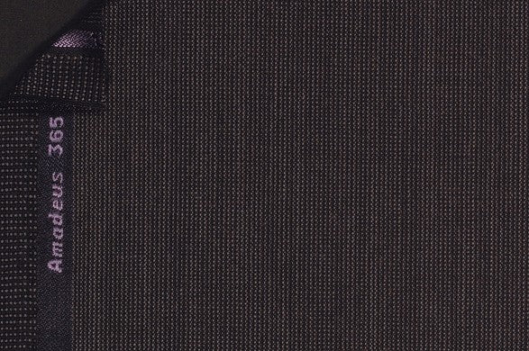 Dormeuil Fabric Grey Semi Plain 100% Wool (Ref-202434)